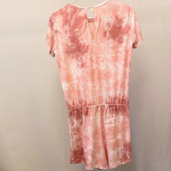 FOREVER 21 Soft Stretch Romper Blush Pink Sz Small - Picture 3 of 4